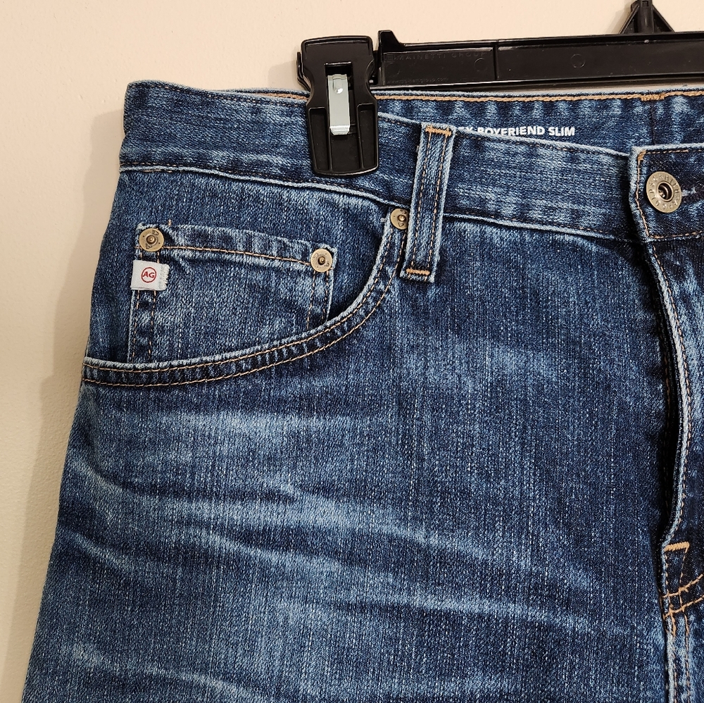*SOLD* AG Adriano Goldschmied Ex-Boyfriend Slim Slouchy 10YR Alliance Size 30R - Picture 5 of 15